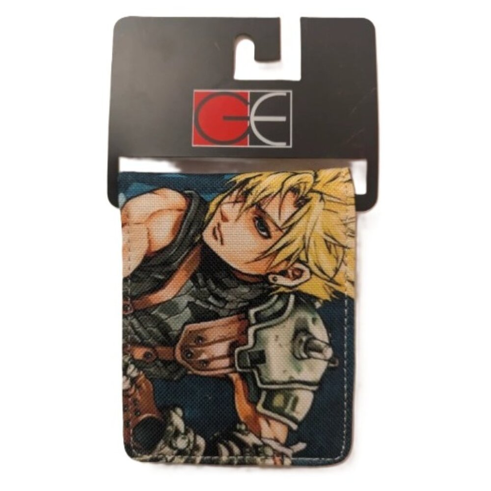 Cloud Strife Final Fantasy VII Anime Bifold Wallet